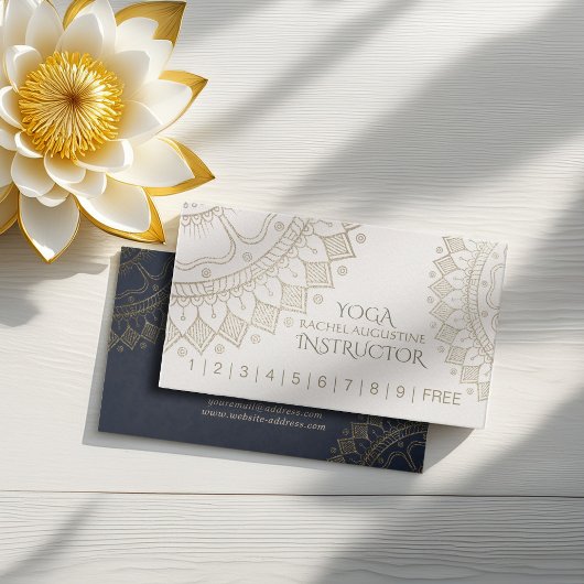 YOGA Meditation Instructeur Loyalty Punch Mandala