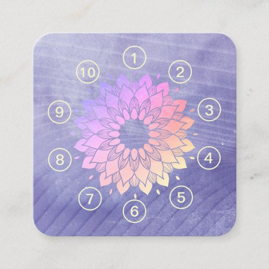 Yoga Meditation Instructor 10 Klasse Pass Klantenkaartje (Voorkant)