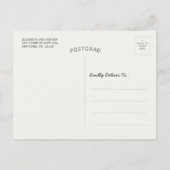 Yoga Meditation Instructor Black White Tree Quote Briefkaart (Achterkant)