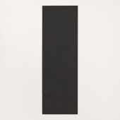 Yoga Meditation Instructor Chic Black & Gold Lotus Yogamat (Achterkant)