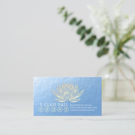 Yoga Meditation Instructor Class Pass Loyalty (Staand voorkant)