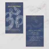 Yoga Meditation Instructor Class Pass Loyalty Kaar (Voorkant / Achterkant)