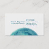 Yoga Meditation Instructor Class Pass Loyalty Kaar (Achterkant)