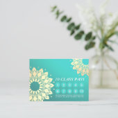 Yoga Meditation Instructor Class Pass Loyalty Kaar (Staand voorkant)