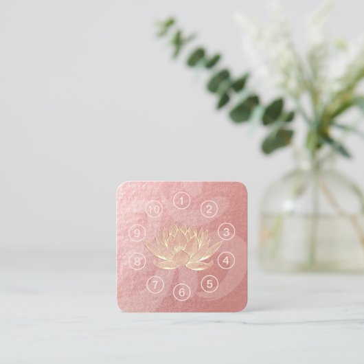 Yoga Meditation Instructor Class Pass Loyalty Kaar (Staand voorkant)