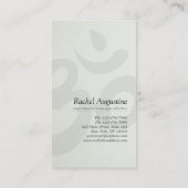 Yoga Meditation Instructor Class Pass Loyalty Kaar (Achterkant)