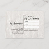 Yoga Meditation Instructor Class Pass Loyalty Kaar (Achterkant)
