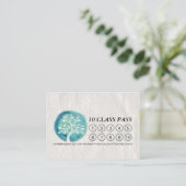 Yoga Meditation Instructor Class Pass Loyalty Kaar (Staand voorkant)