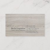 Yoga Meditation Instructor Class Pass Loyalty Kaar (Achterkant)