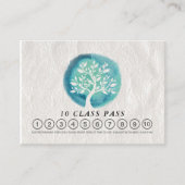 Yoga Meditation Instructor Class Pass Loyalty Kaar (Voorkant)