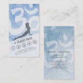 Yoga Meditation Instructor Class Pass Loyalty Kaar (Voorkant / Achterkant)