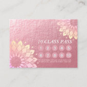 Yoga Meditation Instructor Class Pass Loyalty Kaar (Voorkant)