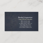 Yoga Meditation Instructor Class Pass Loyalty Kaar (Achterkant)