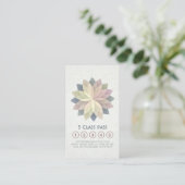 Yoga Meditation Instructor Class Pass Loyalty Kaar (Staand voorkant)
