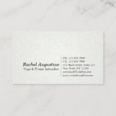 Yoga Meditation Instructor Class Pass Loyalty Kaar (Achterkant)