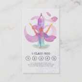 Yoga Meditation Instructor Class Pass Loyalty Kaar (Voorkant)