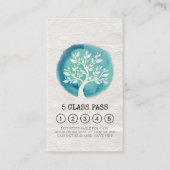 Yoga Meditation Instructor Class Pass Loyalty Kaar (Voorkant)