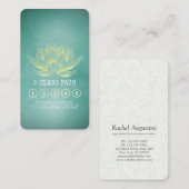 Yoga Meditation Instructor Class Pass Loyalty Kaar (Voorkant / Achterkant)