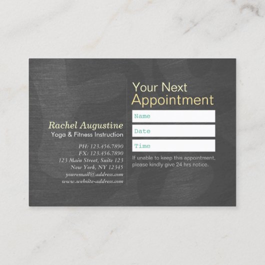 Yoga Meditation Instructor Class Pass Loyalty ZEN (Achterkant)