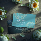 Yoga Meditation Instructor Gold Mandala Loyalty