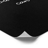 Yoga Meditation Instructor Gold Mandala Om Symbol Poster (Hoek)