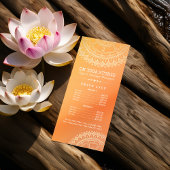 Yoga Meditation Instructor Gold Mandala Prijslijst Reclamekaart