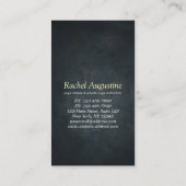 Yoga Meditation Instructor Gold Tree Loyalty Punch (Achterkant)