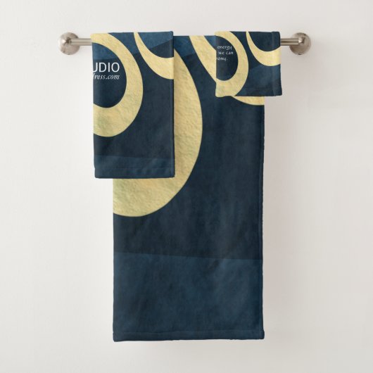 Yoga Meditation Instructor Life Coach OM-offertes Bad Handdoek (Insitu)