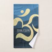 Yoga Meditation Instructor Life Coach OM-offertes Bad Handdoek (Handdoek)