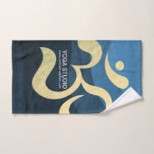 Yoga Meditation Instructor Life Coach OM-offertes Bad Handdoek (Handdoek)