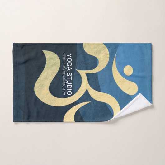 Yoga Meditation Instructor Life Coach OM-offertes Bad Handdoek (Handdoek)