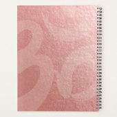 Yoga Meditation Instructor Life Coach OM-offertes Planner (Achterkant)