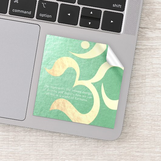 Yoga Meditation Instructor Life Coach OM-offertes Sticker
