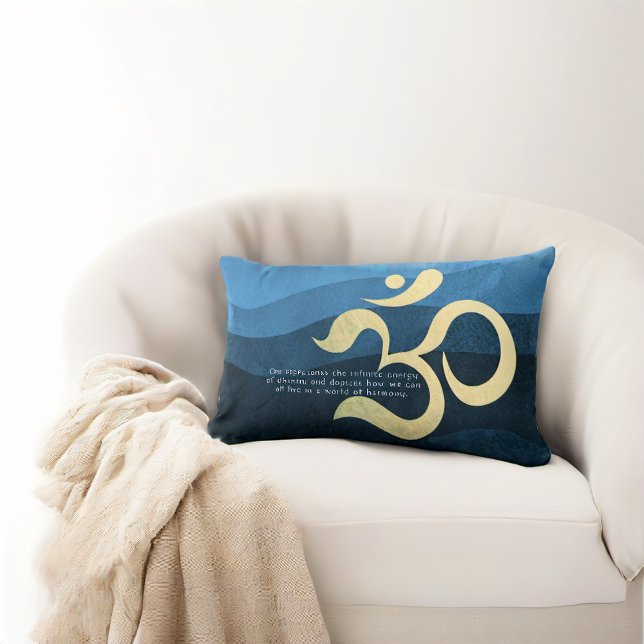 Yoga Meditation Instructor Life Coach OM Quotes Lu Kussen (Creator heeft geüpload)