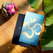 Yoga Meditation Instructor Loyalty Punch Om Symbol