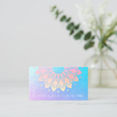 Yoga Meditation Instructor Mandala Loyalty Punch (Staand voorkant)