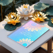 Yoga Meditation Instructor Roos Gold Foil Mandala Notitieboek