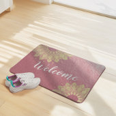 Yoga Meditation Instructor Roos Gold Mandala Lotus Deurmat