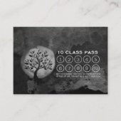 Yoga Meditation Instructor Tree Class Pass Loyalty (Voorkant)