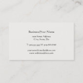 Yoga & Meditation Instructor Visitekaartje (Achterkant)