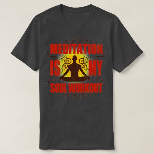Yoga Meditation is mijn ziel. T-shirt (Design voorkant)