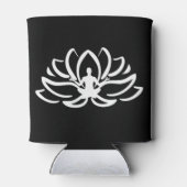 Yoga Meditation Lotus Blikjeskoeler (Achterkant)