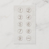 Yoga & Meditation Lotus Flower Mint Linen Loyalty (Achterkant)