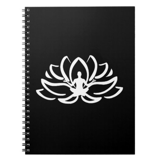 Yoga Meditation Lotus Notitieboek (Voorkant)
