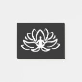 Yoga Meditation Lotus Post-it® Notes (Voorkant)