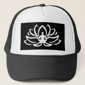 Yoga Meditation Lotus Trucker Pet (Voorkant)