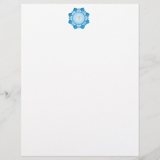 Yoga Meditation Mandala Art Stationery (Voorkant)