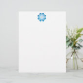 Yoga Meditation Mandala Art Stationery (Staand voorkant)