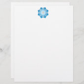 Yoga Meditation Mandala Art Stationery (Voorkant / Achterkant)