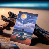 Yoga Meditation Moon Sky Ocean Beach 5 class pass Klantenkaartje